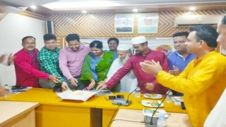 শিবপুরে আজকের পত্রিকার ১ম বর্ষপূর্তি উদযাপন